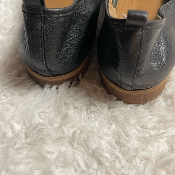 Susina soft Black Leather slip on Loafers shoes almond toe size 13M - Picture 6 of 8